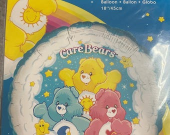 2006 RARE 18" Care Bears Super Shape Mylar Balloon
