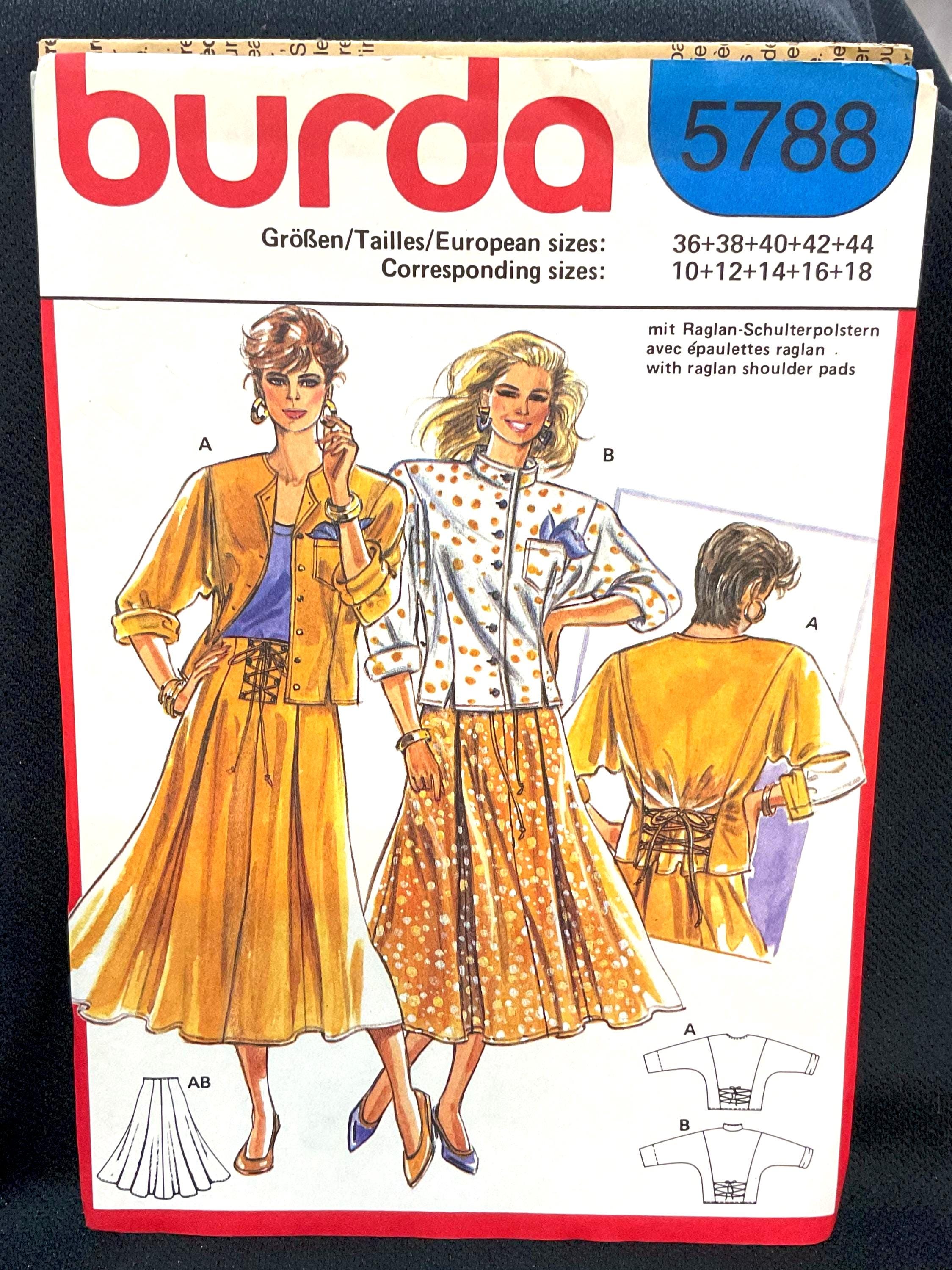 Magazine De Patrons BURDA Mode Grandes Tailles N°E509 - Année 1980 - Complet