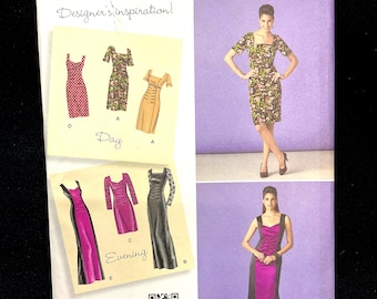 Simplicity 1778 Sewing Pattern Women's Retro Style Evening Cocktail Dresses Size 14-22