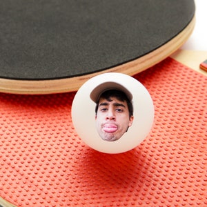 Photo on Ping Pong Ball, Custom Ping Pong Balls, Custom Beer Pong Ball, Beer Pong Balls, Personalized Ping Pong Balls, Bachelor Party Gift