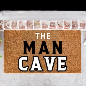 Personalized Garage Mat Workshop Mat Man Cave Doormat 