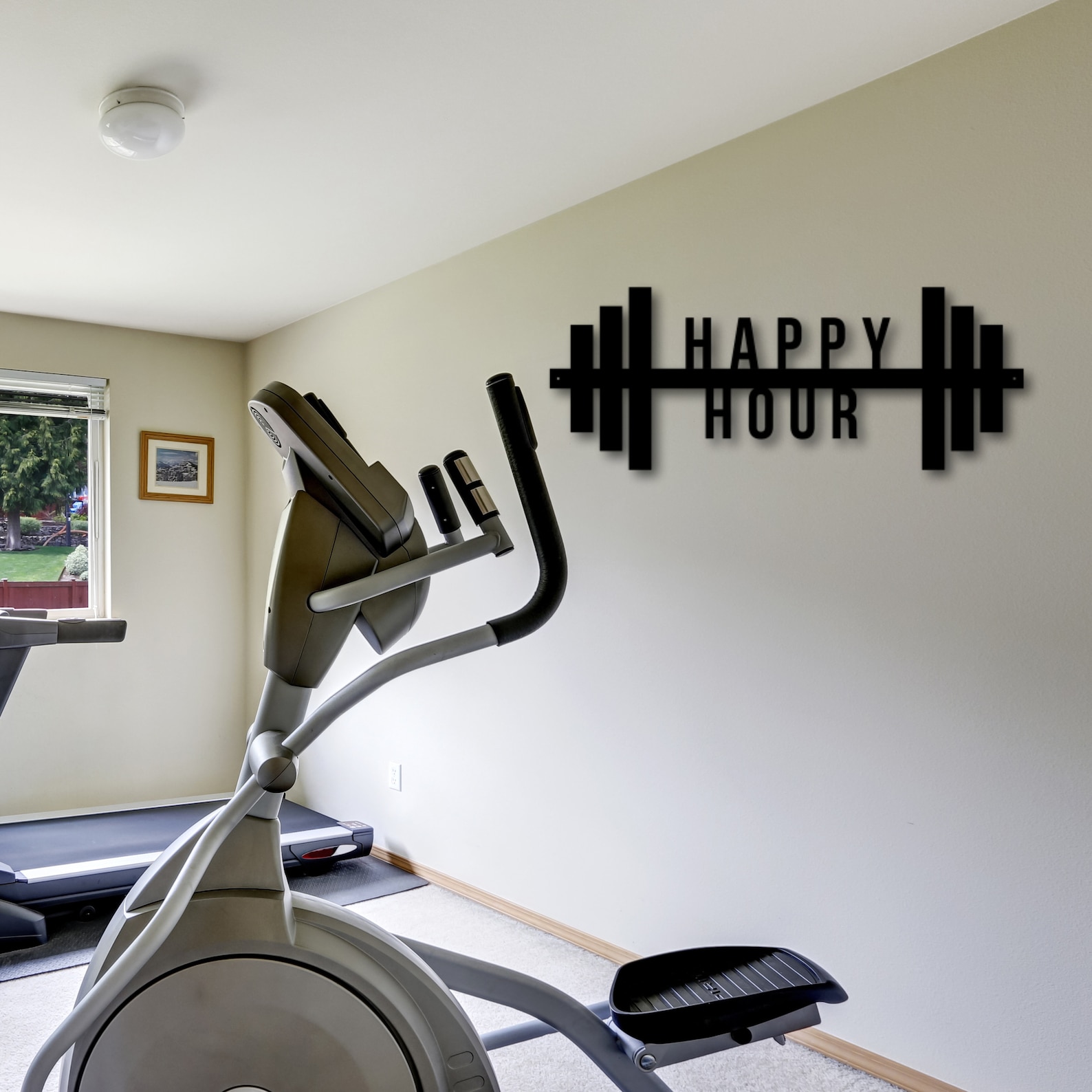 Metal Home Gym Sign, Customized Home Gym Sign, Metal Gym Sign, Workout