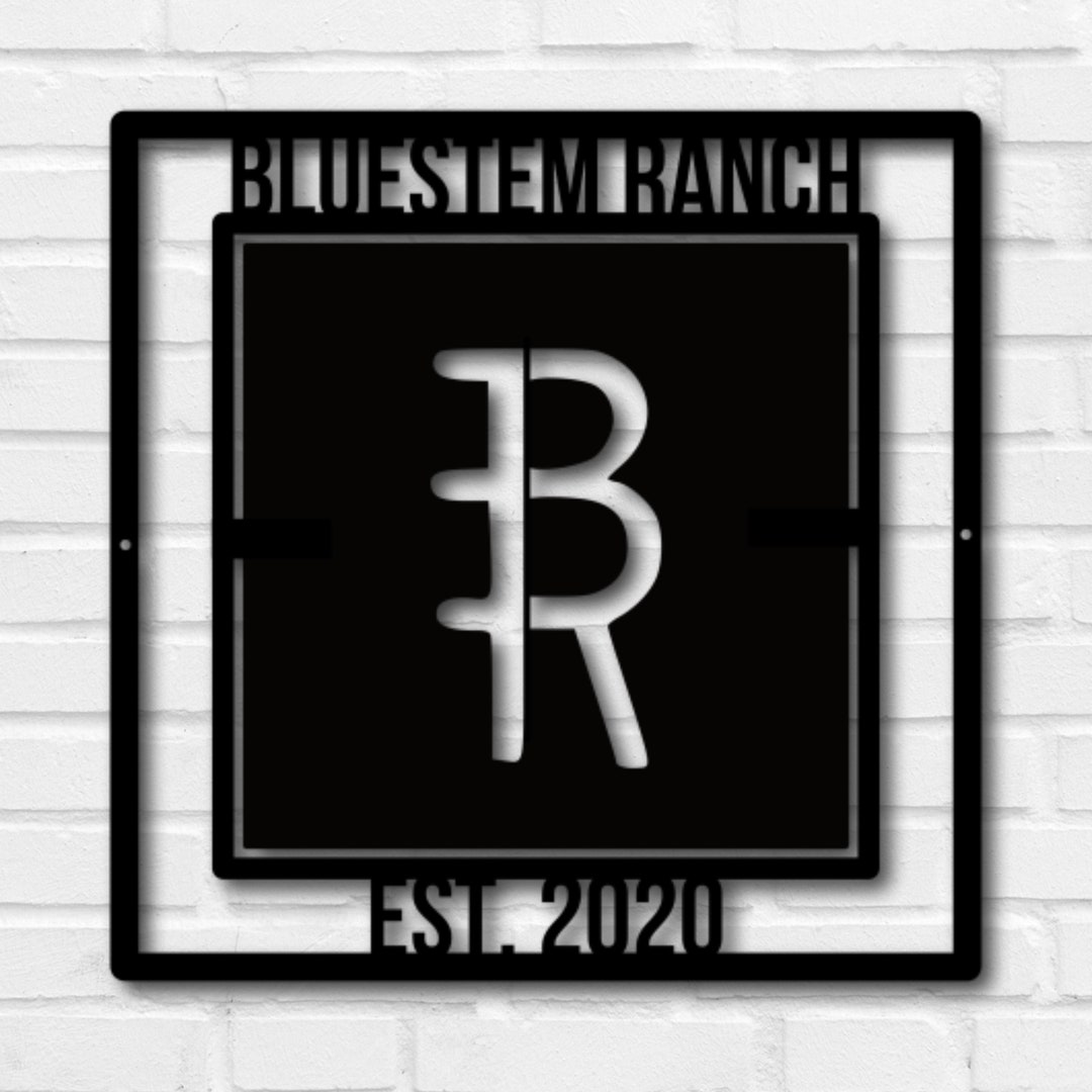 Custom Metal Sign, Metal Sign With Custom Text, Metal Sign, Metal Wall