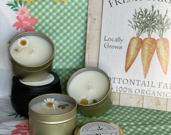 Spring - Scented - Handcrafted - Coconut Soy Wax - Wickless - Candles - Eco-Friendly - Home Decor