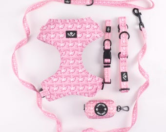 Philadelphia Eagles Dog Harness Leash Collar Set