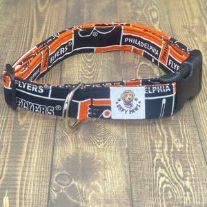 Philadelphia Flyers Hundehalsband, Philadelphia Flyers Hundehalsband und Leine, Philadelphia Flyers Geschenke, Flyers, Hockey,Philadelphia Flyers NHL