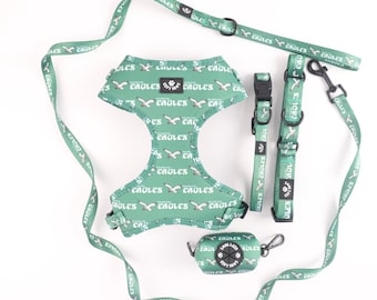 Philadelphia Eagles Dog Harness, Leash & Collar Set