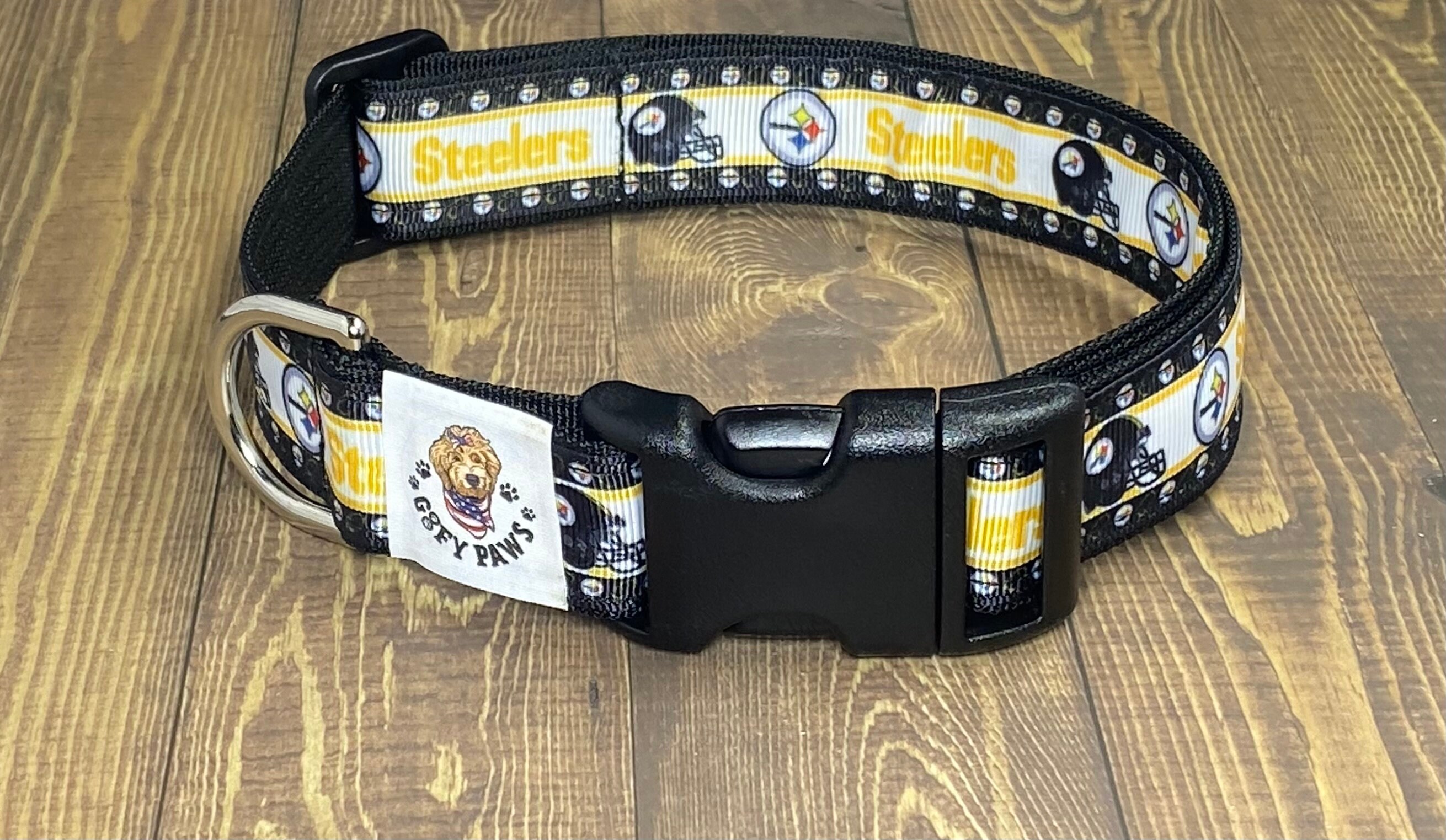 Steelers Dog Collar Etsy UK