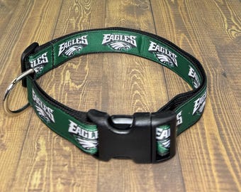 Philadelphia Eagles Dog Collar, NFL Team Collar