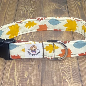 Hojas de Otoño, Collar para Perros, Collares para Perros, Collar para Perros de Otoño, Otoño, Collar para Perros, Collar de Hojas, Collar de Otoño, Hojas