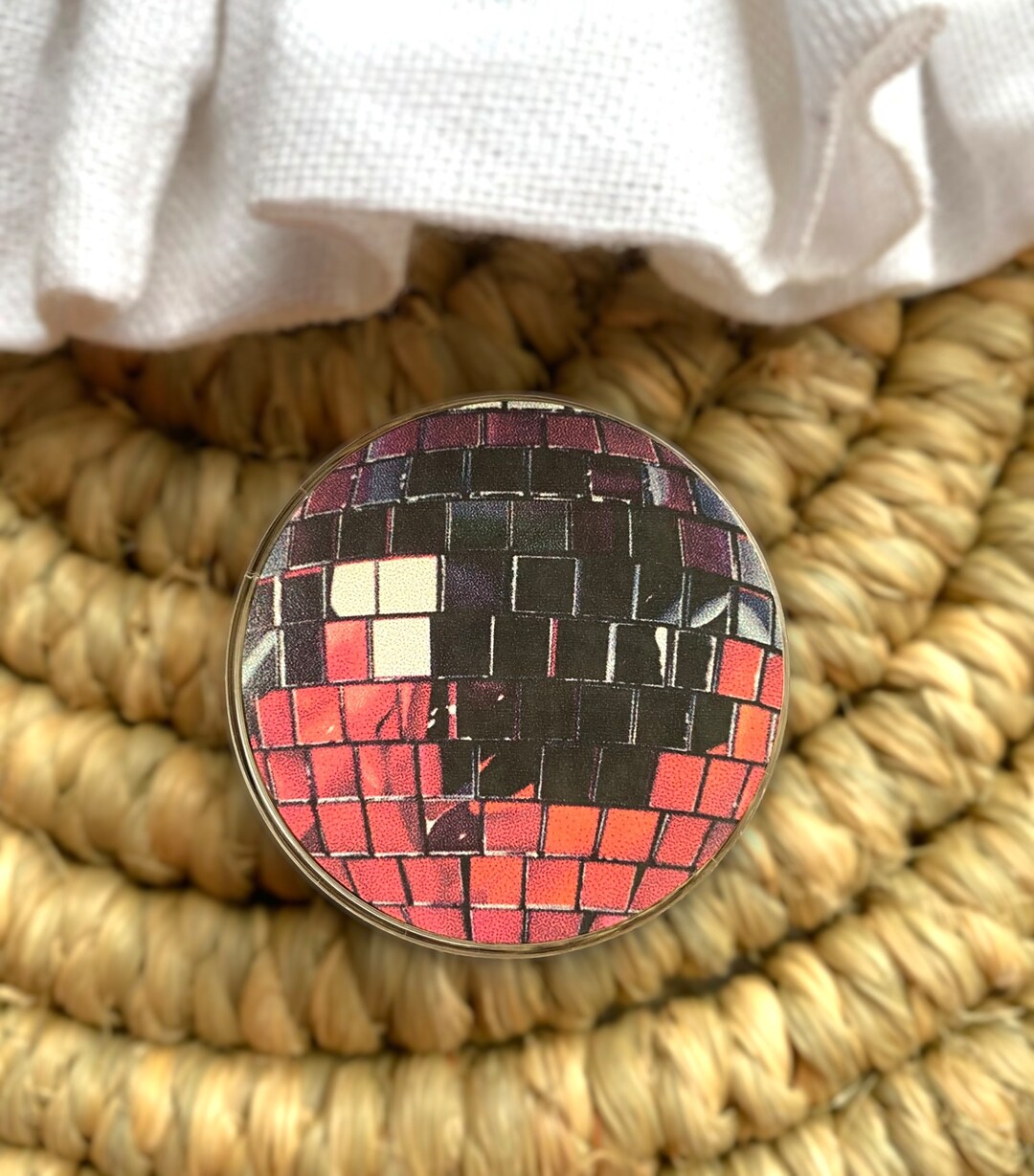 Disco Ball Phone Grip Disco Ball Pink Phone Accessories Etsy