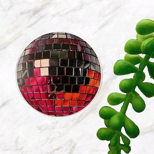 Disco Ball Phone Grip | Magsafe Phone Grip | Adhesive Phone Grip | Kindle Grip | Phone Accessory | Kindle Accessory | Trendy Phone Grip