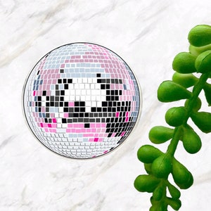 Disco Ball Phone Grip | Magsafe Phone Grip | Adhesive Phone Grip | Kindle Grip | Phone Accessory | Kindle Accessory | Trendy Phone Grip