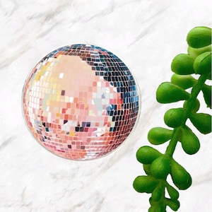 Disco Ball Phone Grip | Magsafe Phone Grip | Adhesive Phone Grip | Kindle Grip | Phone Accessory | Kindle Accessory | Trendy Phone Grip