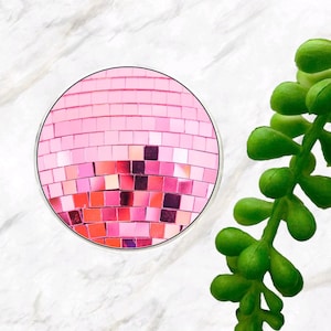 Disco Ball Phone Grip | Magsafe Phone Grip | Adhesive Phone Grip | Kindle Grip | Phone Accessory | Kindle Accessory | Trendy Phone Grip