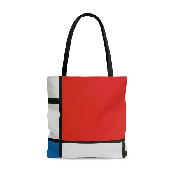 Mondrian Art on the Go | Wearable Piet Mondrian Art | Carry Your Favorite Masterpiece Anywhere You Go