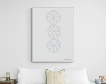 BALANCE | Large Abstract Poster, Home Decor, Peaceful