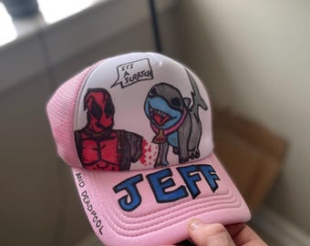 It’s just a scratch trucker hat