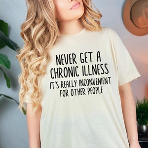 Fibromyalgia Awareness Shirt Funny Fibro Tshirt Chronic Illness Shirt Invisible Illness Gift Fibromyalgia Tshirt Sarcastic Fibro Shirt