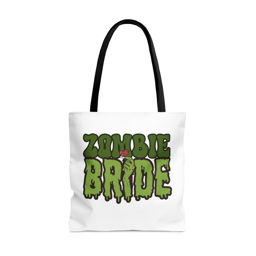 Zombie Bride Halloween Themed Wedding Gift Goth Bridal Party Etsy