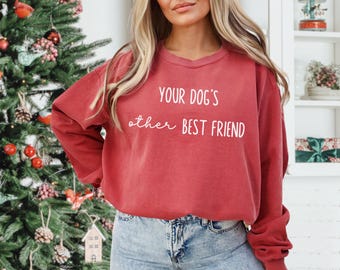 Dog Walker Gift, Crewneck Sweatshirt for Pet Sitter, Funny Dog Walker Sweater, Dogs Best Friend Sweatshirt