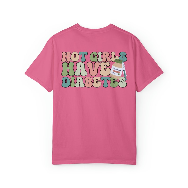 Diabetes Shirt Diabetic Tshirt Diabetes Awareness Month Shirt Type 1 Shirt Hot Girls Have Diabetes Shirt Insulin Junkie Shirt Funny Diabetes Heliconia