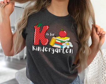 Kindergarten Teacher Shirt, New Teacher Shirt, School Teacher Shirt, Teaching Children Shirt