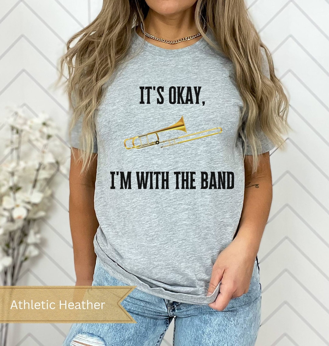 Marching Band Shirt Trombone Shirt Concert Band Shirt I Etsy