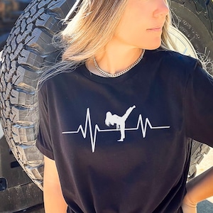 Taekwondo Shirt, Martial Arts Tshirt, Karate Shirt, Taekwondo Gift for Her, Martial Arts Instructor, Judo T-Shirt