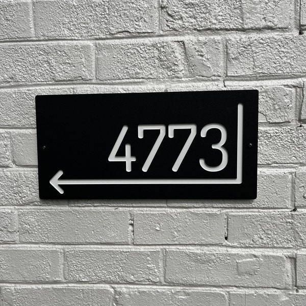 Custom Building Number with Direction, House Number,