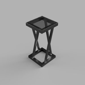 Minimalist End Table , End Table Plans, DIY End Table Plans, DIY Welding, Metal Furniture