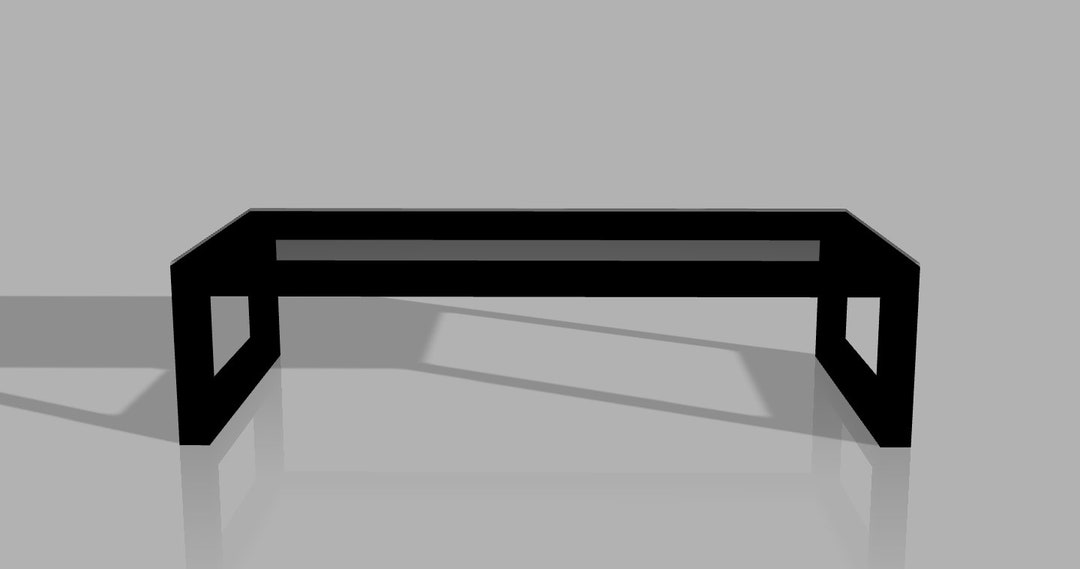 DIY Coffee Table Plans Glass Top Coffee Table Minimalist Etsy