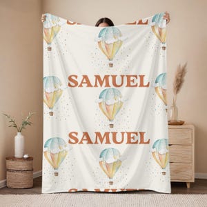 Blanket For Baby Personalized With Name,Personalized Baby Blanket With Name For Girls and Boys, Baby Blanket, Personalized Custom Blanket