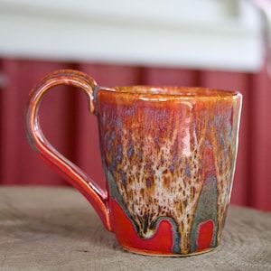 Handmade Ceramic Mug - Cozy Pottery Mug with Handle