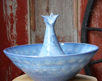 Handmade Ceramic Water Fountain – Tranquil Patio Decor
