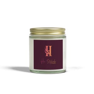 Stylish Scented Candles | Coconut Apricot Wax | Relaxation, Home Decor, Gifts, Aromatherapy, Self-Care