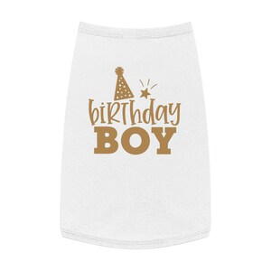Débardeur Birthday Boy Pet