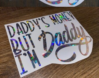 Daddy's Money but I'm Daddy Decal Sticker - Etsy