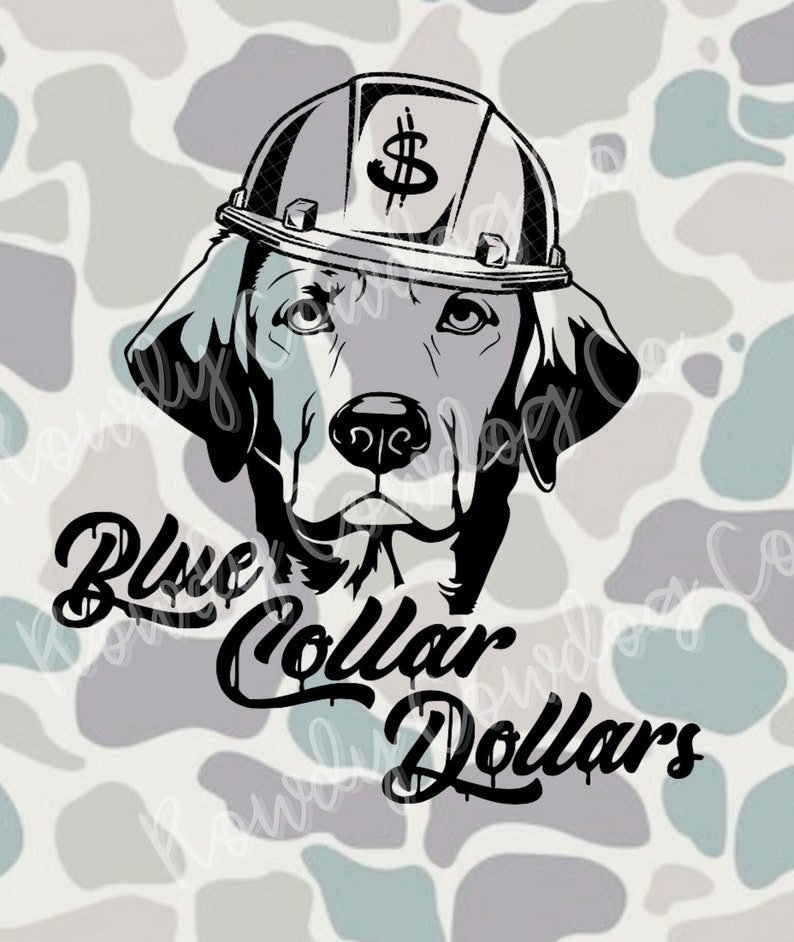 Blue Collar Dollars Tradesman Decal Premium Vinyl Decals Etsy