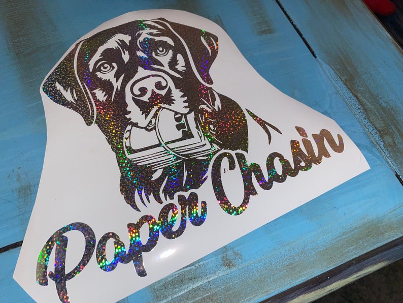 Paper Chasin Decal Tradesman Decal Premium Vinyl Decals Etsy