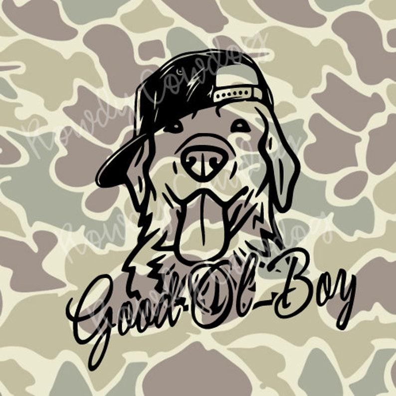 Good Ol' Boy Decal Backwards Hat Decal Premium Vinyl Etsy