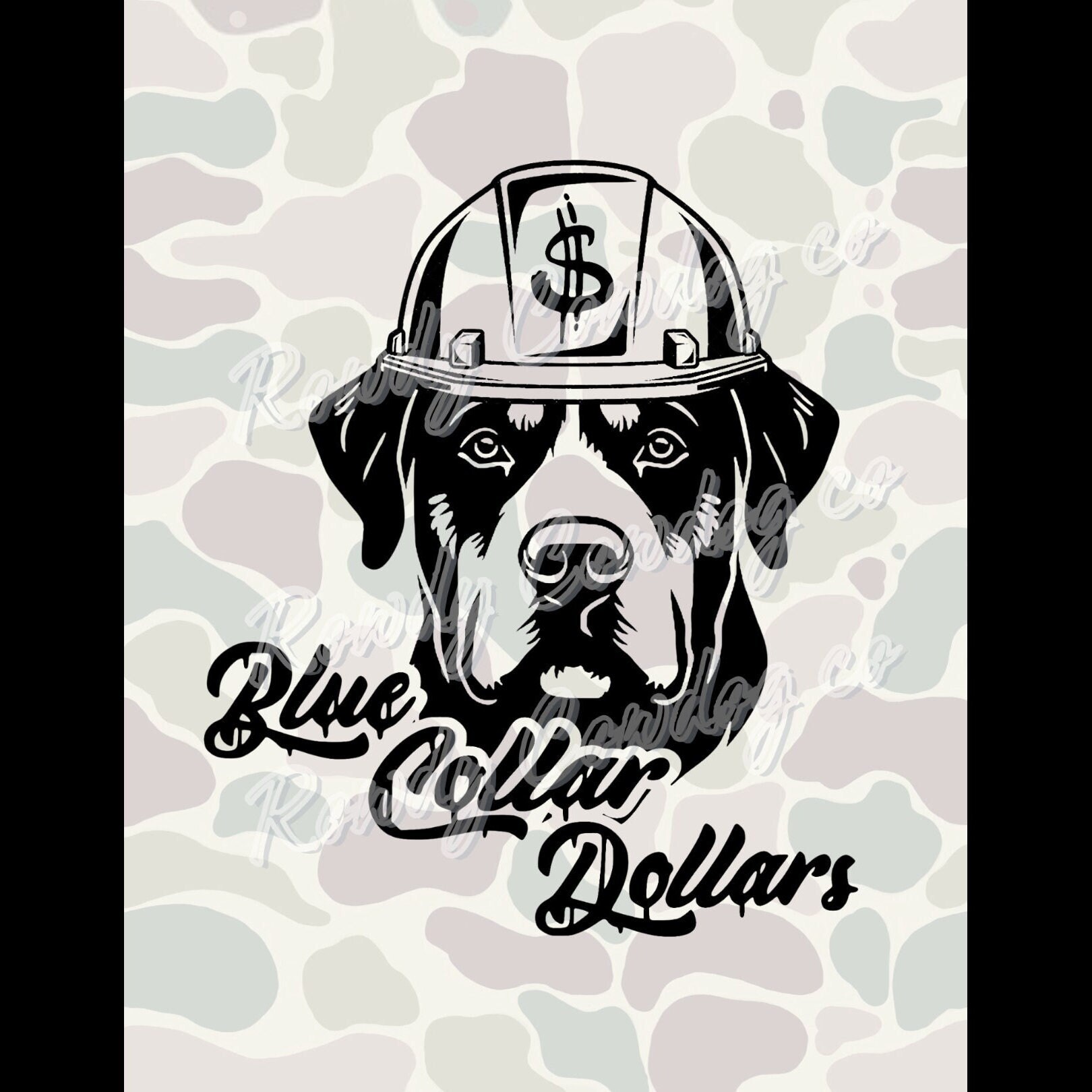 Blue Collar Dollars Tradesman Decal Premium Vinyl Decals Etsy