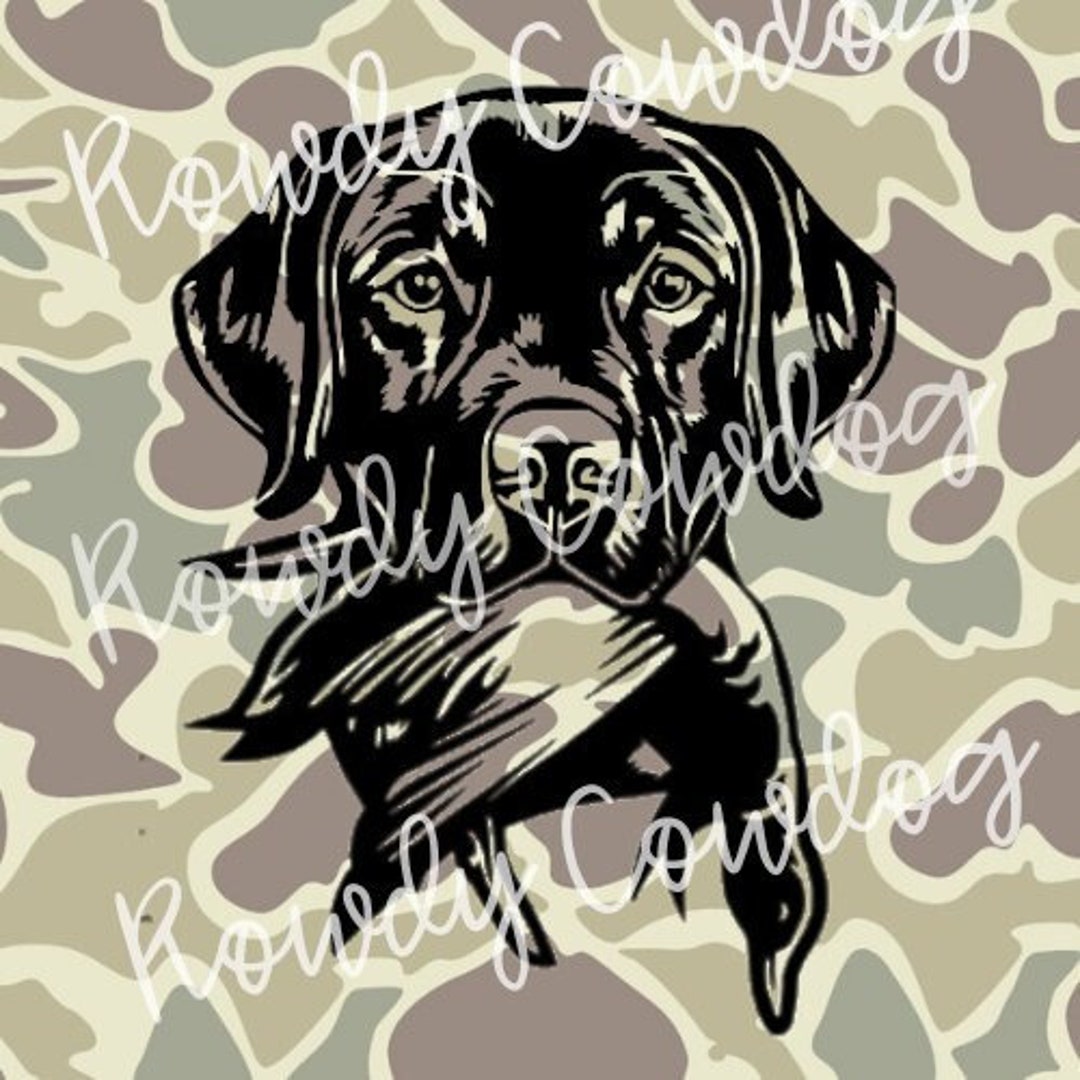 Duck Dog Decal Hunt Dog Decal Premium Vinyl Decals Funny Etsy