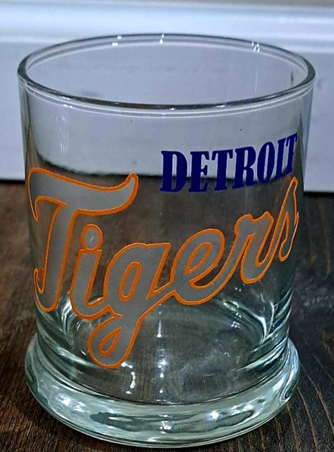 Detroit Tigers Rocks Glass. Free Personalization Etsy
