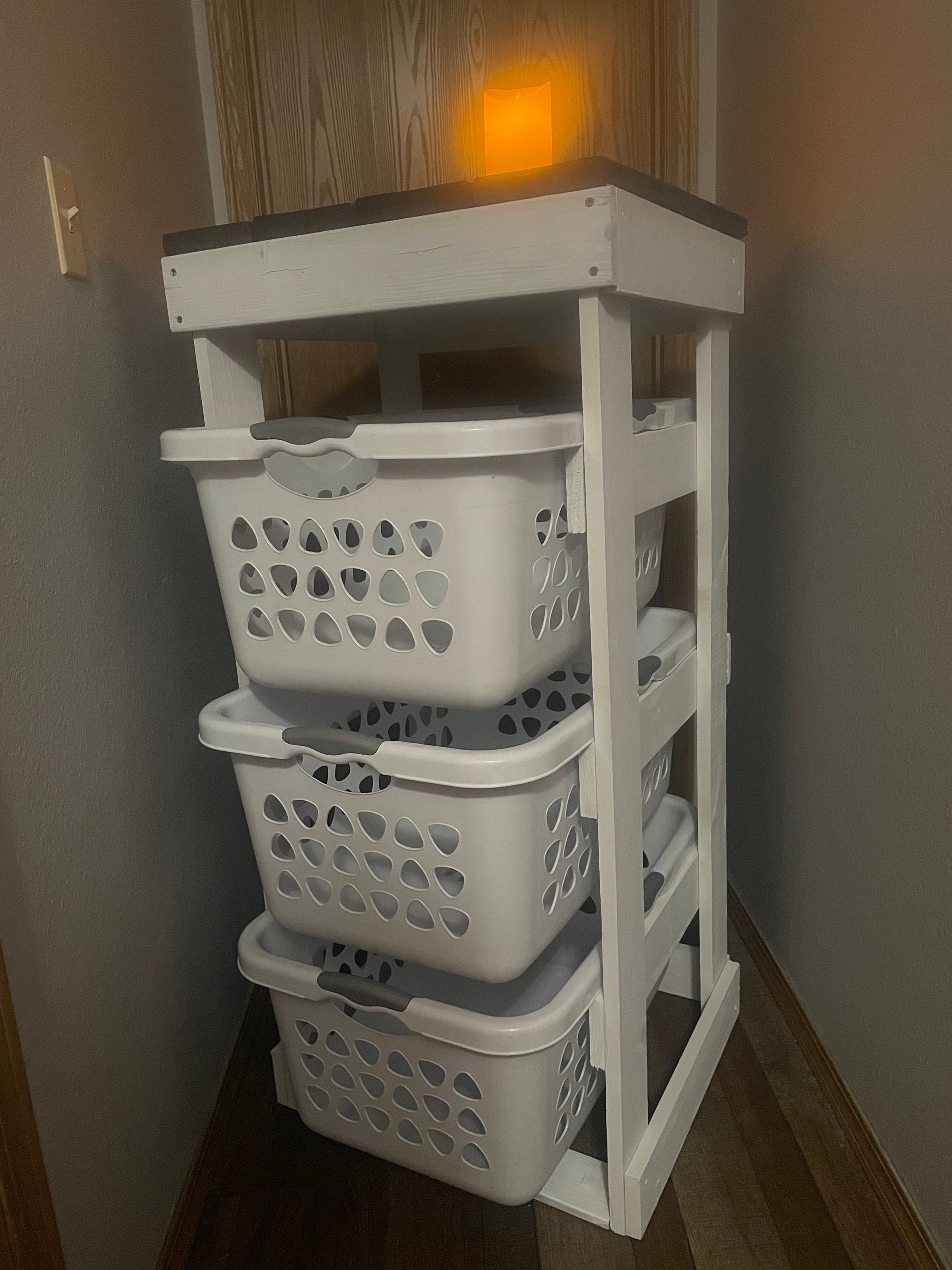 Laundry Basket Organizer Etsy