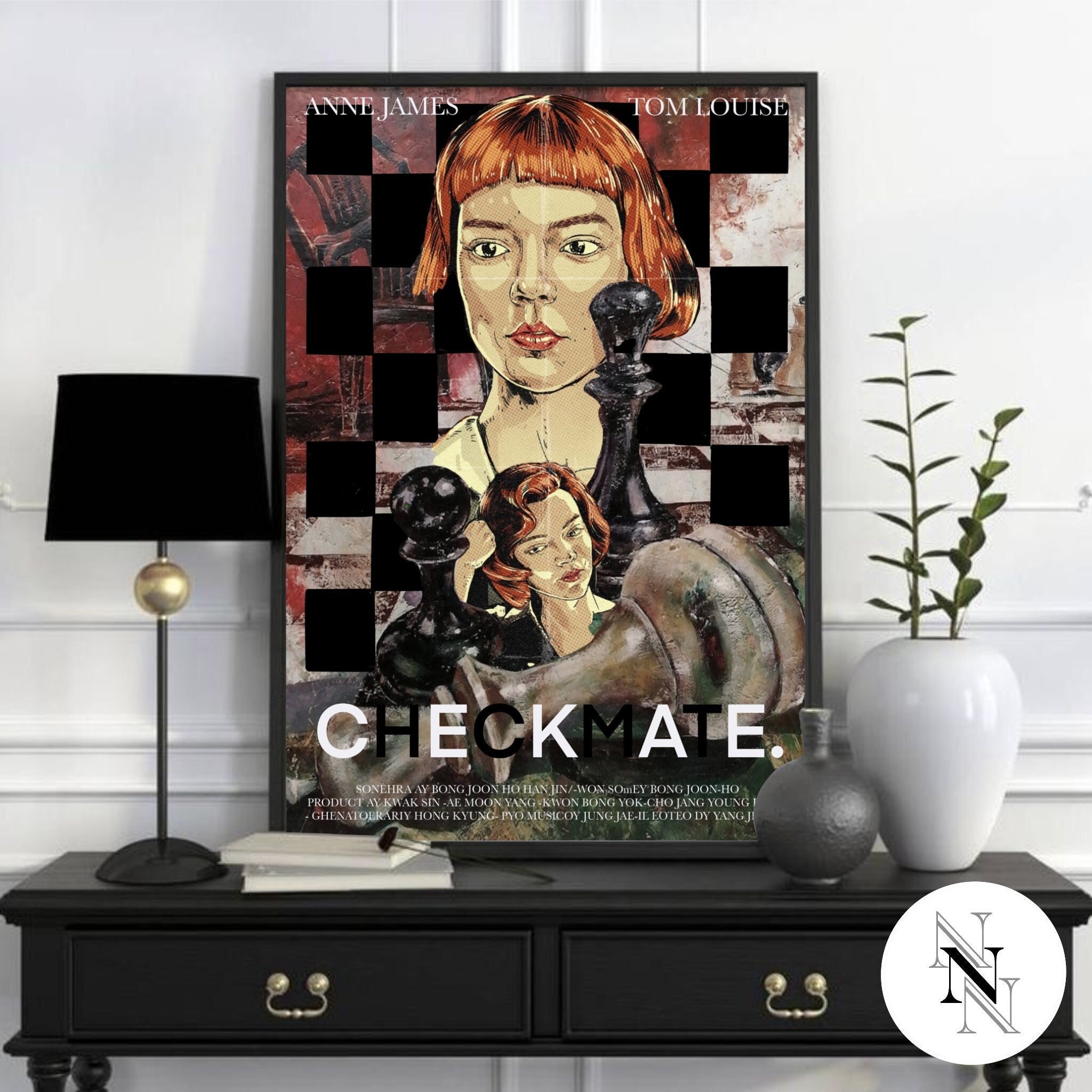 Young Beth Harmon - Beth Harmon - Posters and Art Prints