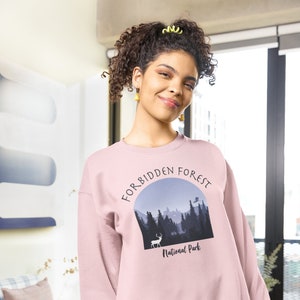 Forbidden Forest National Park Sweater Magic Shirt Magical Crewneck Bookish Pullover Vintage Sweater Gift Fandom Merch
