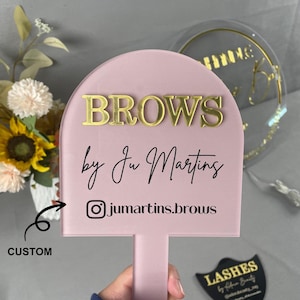 Espejo de pestañas ovalado personalizado, accesorio para técnico de pestañas, accesorio fotográfico acrílico para técnico de pestañas, belleza social de pestañas, decoración de salón de pestañas