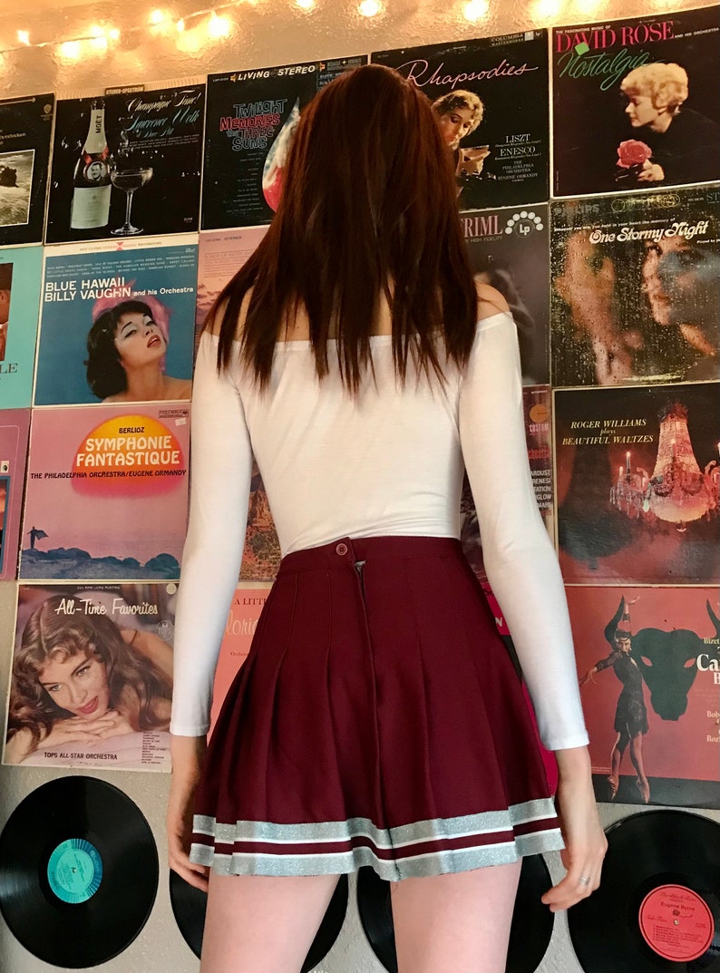 Y2K Cheerleader Skirt Etsy
