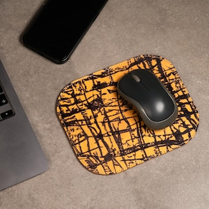 Personalisiertes kleines Leder Mauspad, rutschfestes Mousepad, perfekt für kleine Schreibtische & Reisen, Mauspad für enge Räume, Premium Büro Geschenk